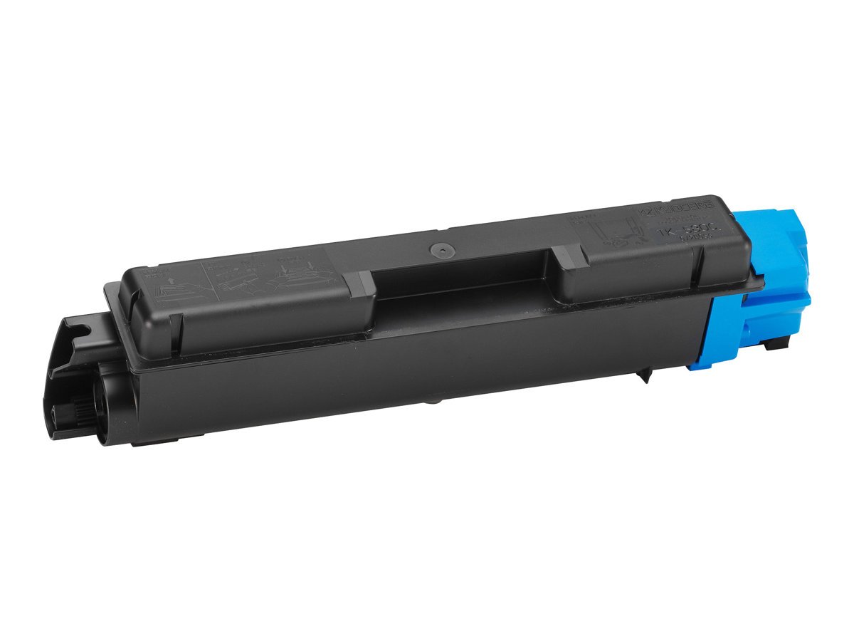 Kyocera TK-580C - Toner per stampante laser Laser, FS-C5150DN, 2.800 pagine, colore: Nero