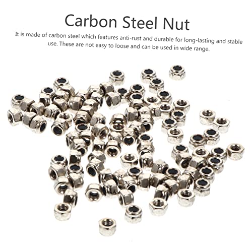 OSALADI 100Pcs Porca Contraporcas Parafusos Móveis Porca De Extrusão De Alumínio Porca De Alumínio C