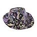 Fun Express Mardi GRAS Fedora Hats - Apparel Accessories - 12 Pieces