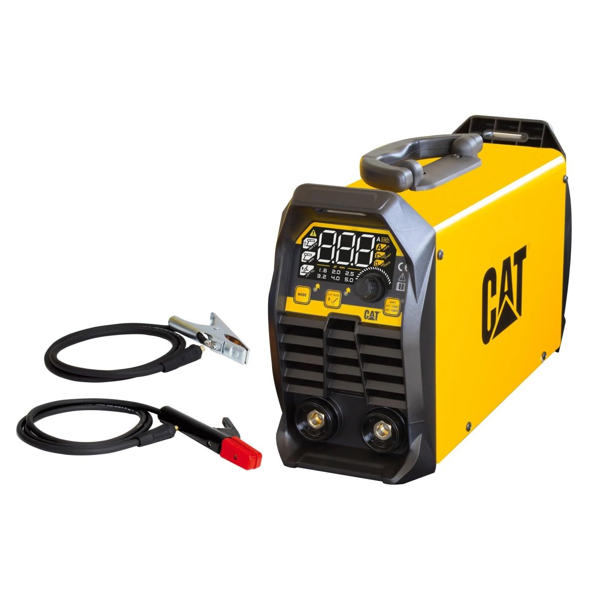 Caterpillar - Poste à souder Inverter MMA 160A DZ1600 Écran Numérique Synergique | Hot Start/Arc Force | Électrodes Ø1.6-4.0mm Acier/Inox/Fonte | Ultra-Compact 3.2kg