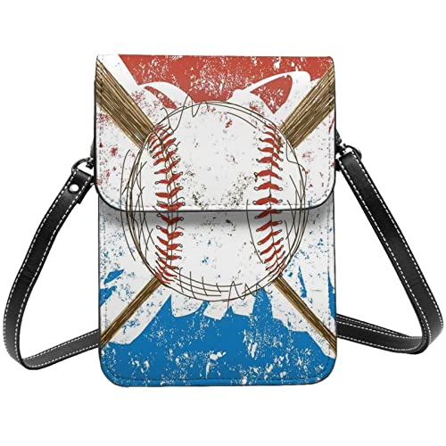 Petit sac à bandoulière pour téléphone avec rabat de protection en cuir
