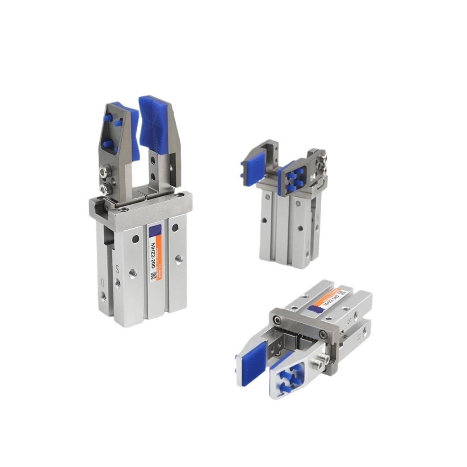 Vérin pneumatique MHZ2-16D anti-rayure à griffes silicone