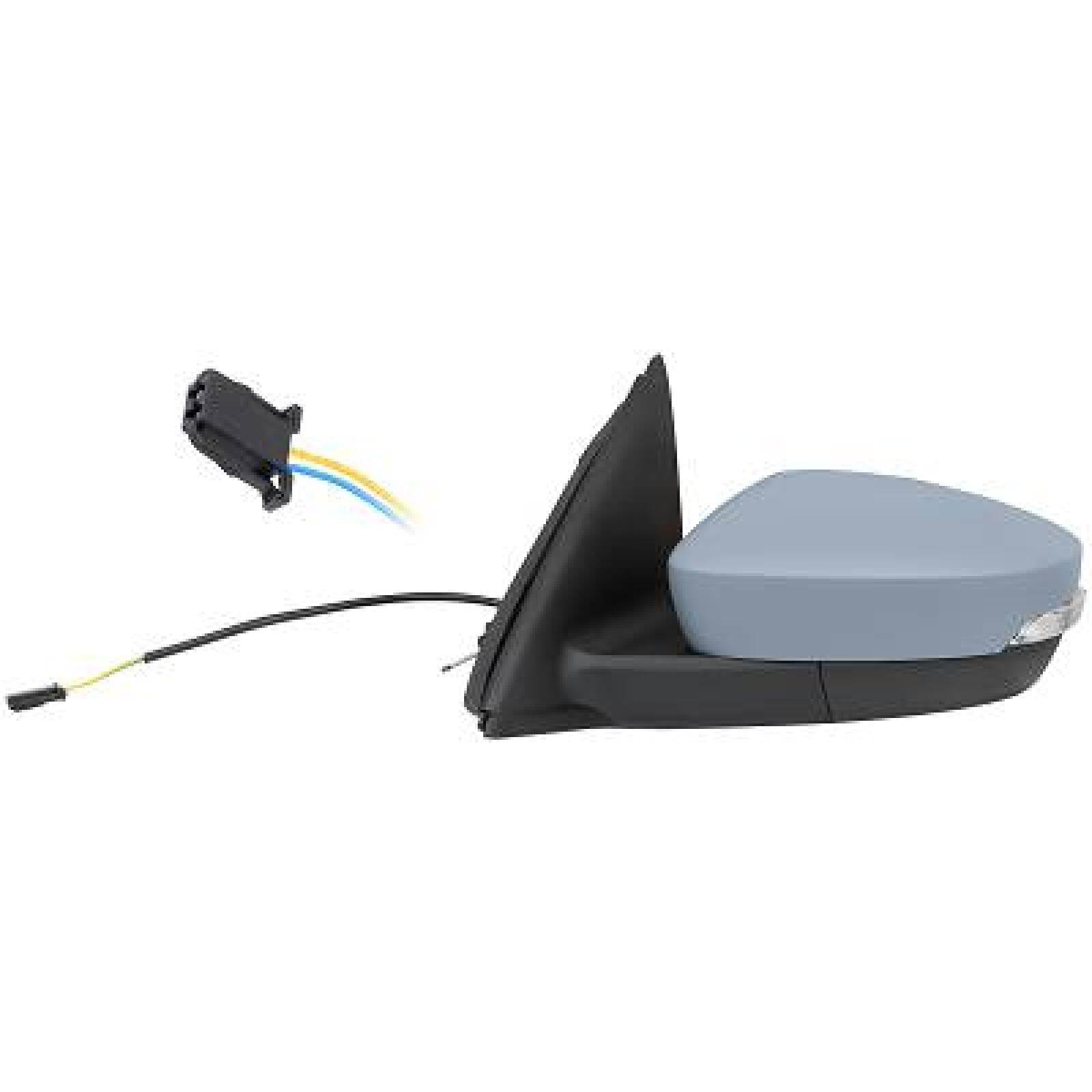 DIEDERICHS 7807025 Espejo retrovisor Ajuste por cable convexo izquierda Compatible con SKODA FABIA Ranchera familiar NJ5 FABIA NJ3