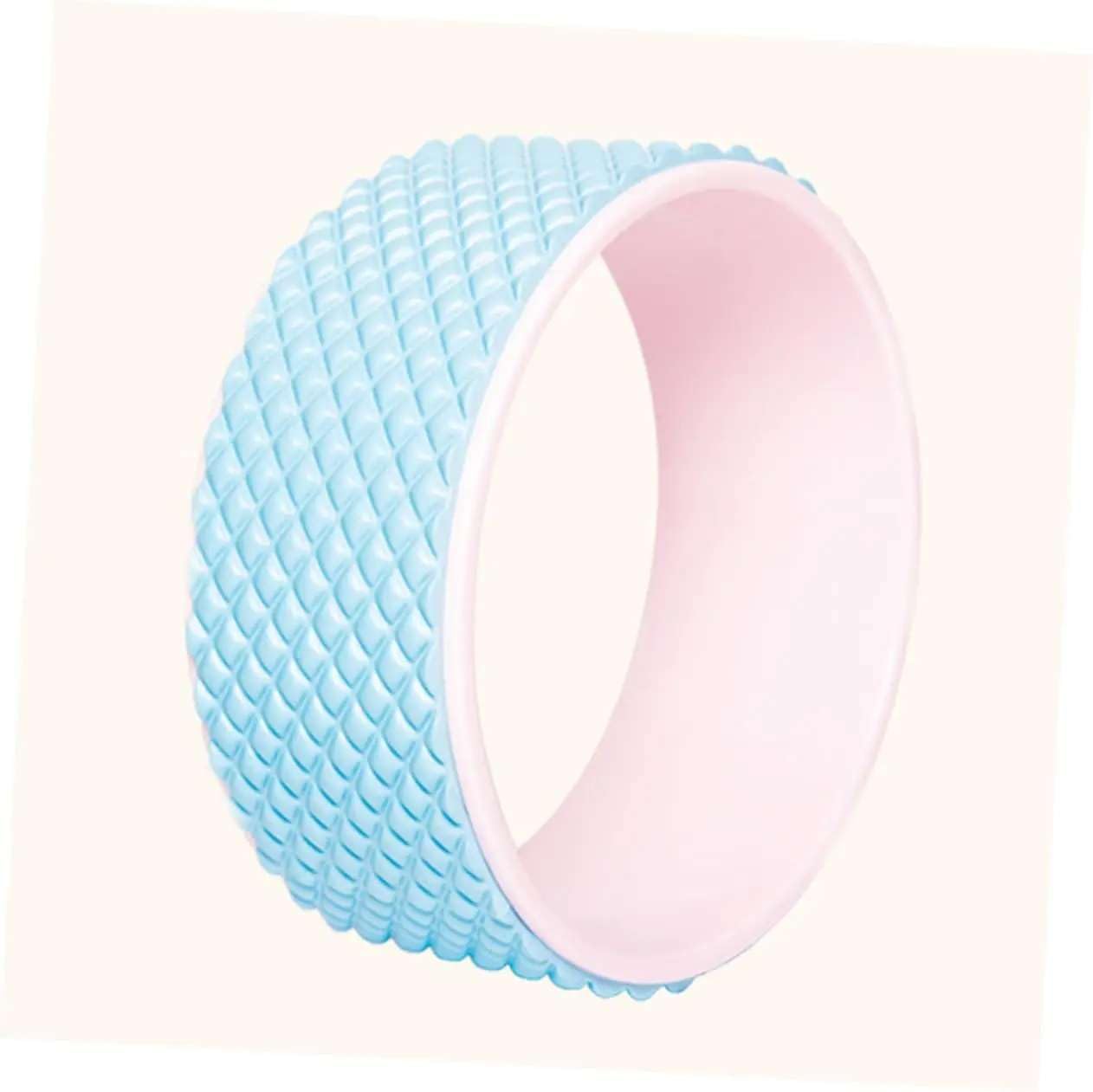 SAI INDER KALA Deep Stretch Yoga Wheel & Massage Ring Set: Enhance Flexibility, Improve Posture, Relax Muscles