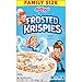 Kellogg's Frosted Krispies Breakfast Cereal, Kids Snacks, Baking Marshmallow Treats, Family Size, Original (8 Boxes)