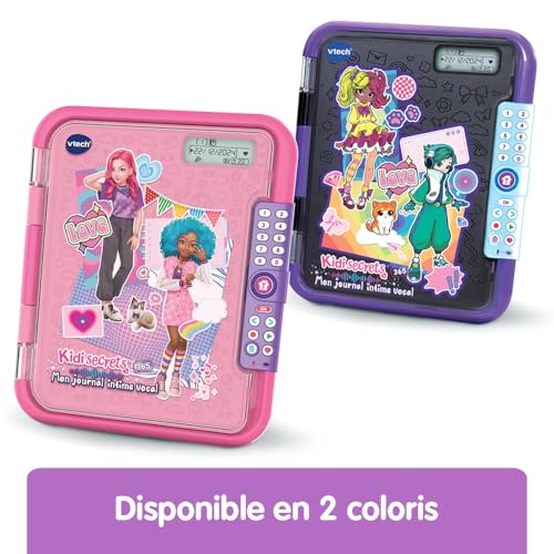KidiSecrets 365 journal intime vocal pour protéger ses secrets avec code - 6