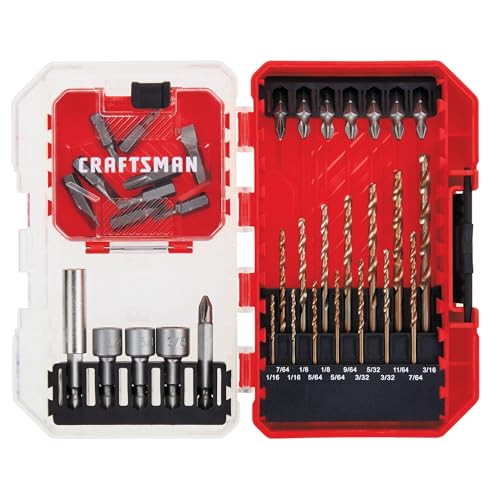 CRAFTSMAN 35 Piece Screwdriver Bit Set Durable Shock-Resistant Steel (CMAF35SET)