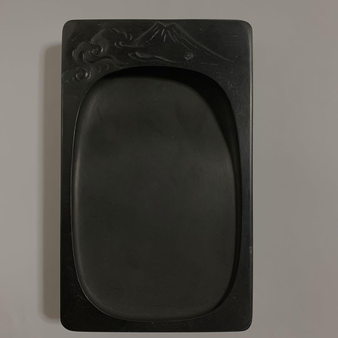 Amazon.co.jp: 雨端硯 十一世雨宮静軒 富士彫 甲斐雨端硯本舗 正木直彦 