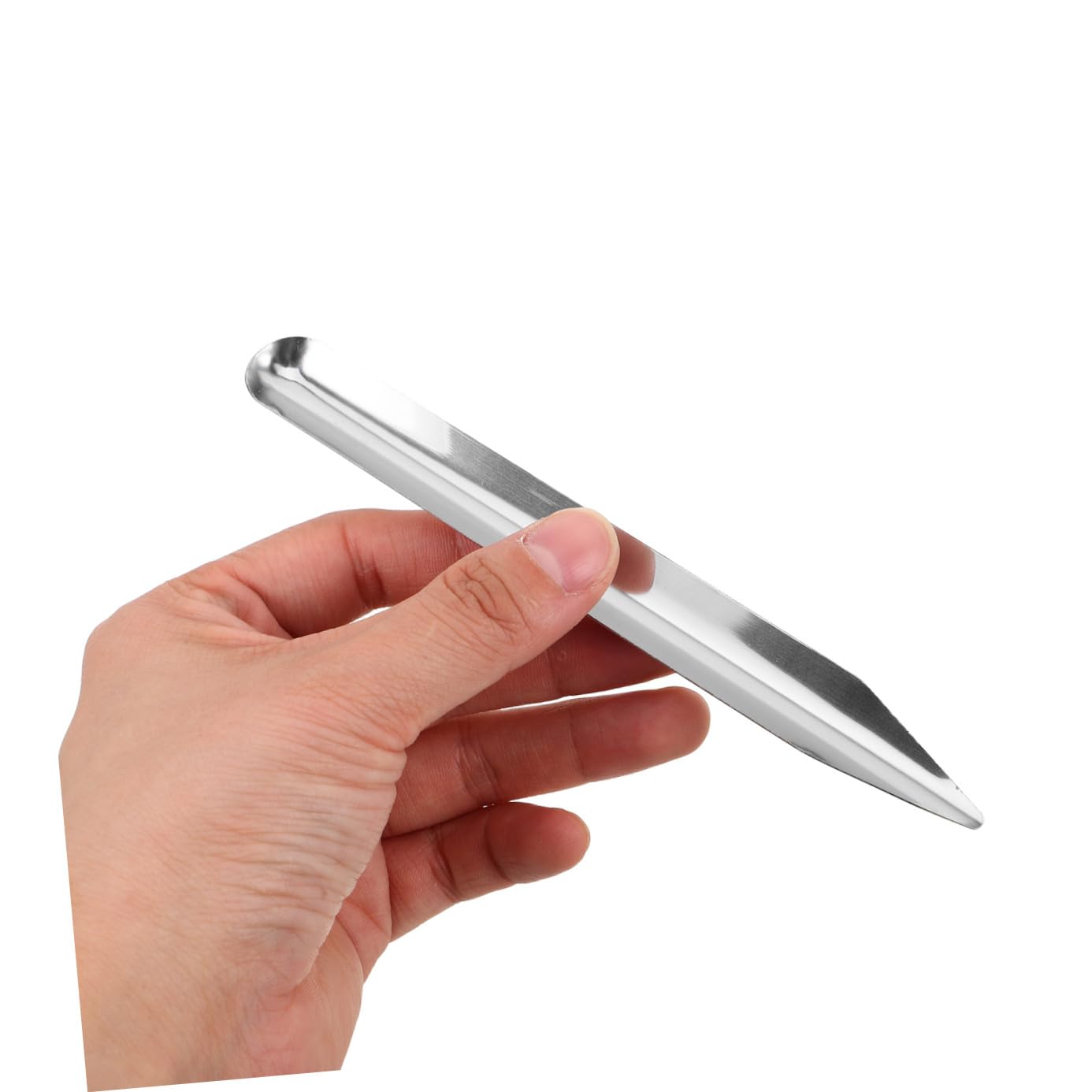 6pcs Stainless Measuring Spoons Bead Scoop Lab Spatula for Long-Term Use in Biology