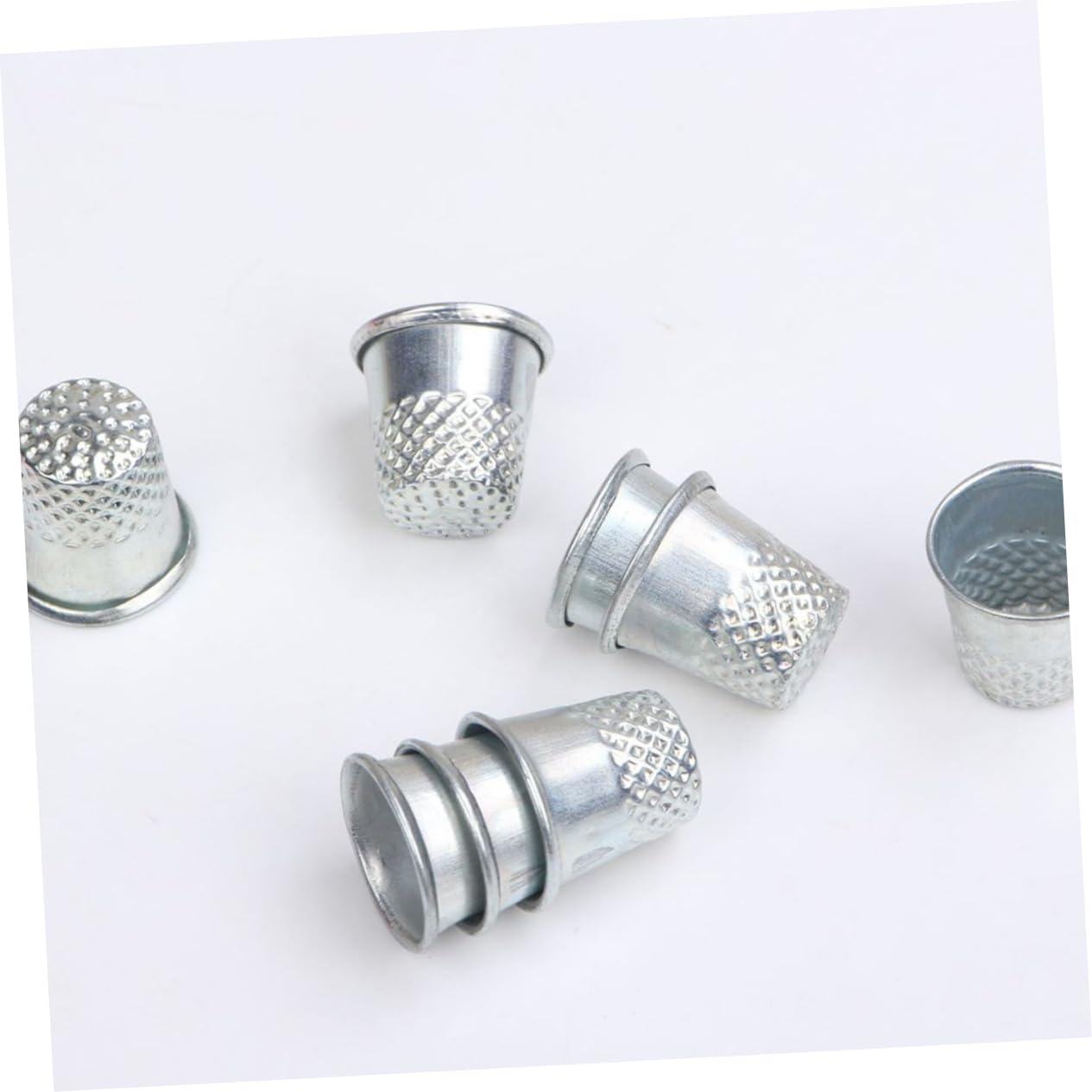 HOODANCOS Practical Sewing Thimble Set 30pcs DIY Craft Accessory Sewing Supplies for Embroidery Cross Stitch