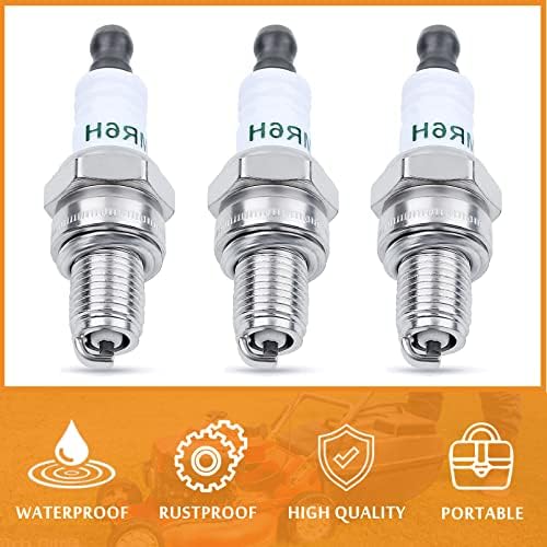 Haishine CMR6H Spark Plug for Stihl FS90 FS100 FS110 FS90R FS100R FS110R Trimmer NGK 3365