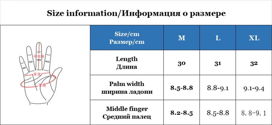 Hcclijo Mężczyźni kobiety sporty na świeżym powietrzu pięć palców wygodne wodoodporne wiatroszczelne narty snowboard rękawice na skuter śnieżny