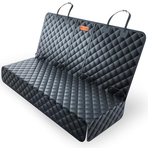 PETPROVED Housse Protection Voiture Chien Protege Housse Bache Couverture Tapis Hamac Siege Voiture pour Chien Protection Siege Arriere Banquette Arriere Couverture Protege Housse Bache Transport