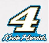 Wincraft NASCAR Kevin Harvick WCR34448015 Multi-Use Decal, 4.5" x 5.75"