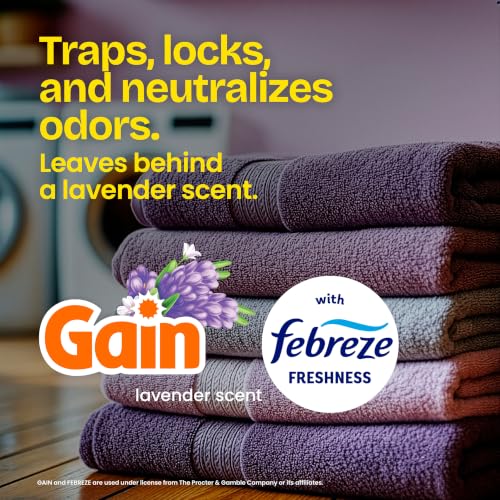 Glad ForceFlex Tall Kitchen Drawstring Trash Bags, 13 Gal, Gain Lavender, 80 Ct (Package May Vary) - image 4