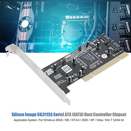 Carte d'extension PCI SATA 150 à 2 canaux RAID pour ordinateurs Windows - 7