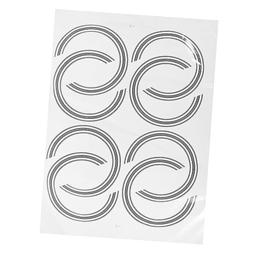 Adesivi Decorativi per Chitarra Acustica per Foro Autoadesivi 8 Pezzi Facile Installazione Non Danneggia la