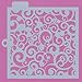 Crafter's Workshop Cookie Stencil 2 Pack, 10 Mil Food Safe Templates for Decorating and Baking, TCW5003 Swirls and TCW5018 Sunburst