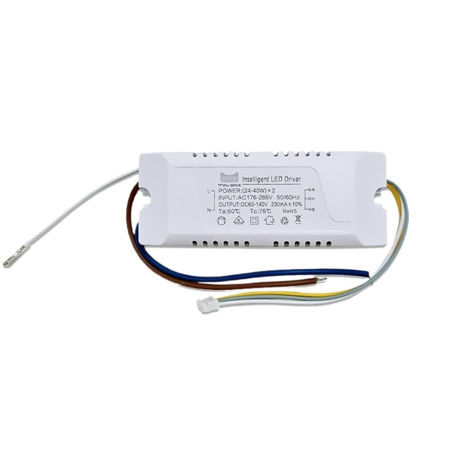 Driver LED a corrente costante 230mA Alimentatori LED con telecomando 2.4G 24-40W 40-60W Controller di regolazione continua a tre colori(18-40W-2)