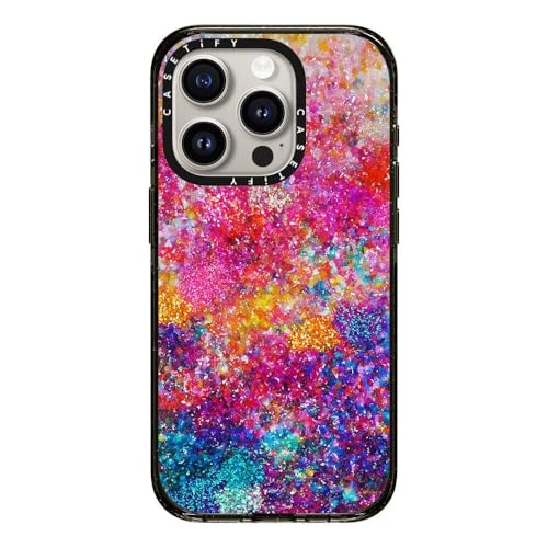 CASETiFY �C���p�N�g iPhone 15 Pro �P�[�X [MIL�K�i���� (4x MIL-STD-810G)/2.5m����̗����������N���A/MagSafe �ɑΉ�] - And We Danced Our Way Home by Ingrid 