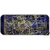 大型マウスパッド、星座、ヘビを演奏するトリック、ゴムマウスパッドの星座テーマ