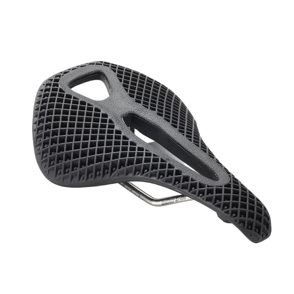 VFdthR Bike Seat MTB Road Trail Bicycle Saddle 155mm Width Bike Stealth Black Cushion