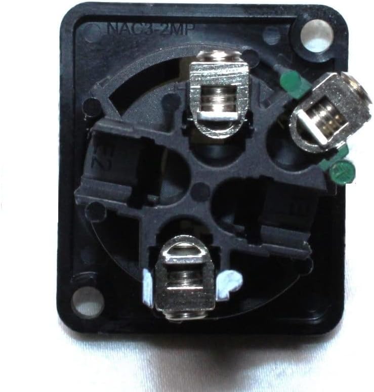 (2) Two Genuine NEUTRIK NAC3MP-HC PowerCON 250V32A Chassis Connector Power Input w/TORX T8 Screwdriver