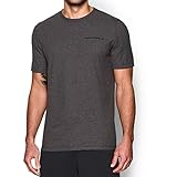 Under Armour Men's Charged Cotton T-Shirt, Carbon Heather (090)/Black, X-Large