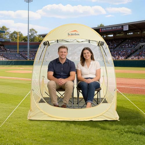 Lenotos Pop Up Sports Tent, Instant Clear Bubble Tent,...