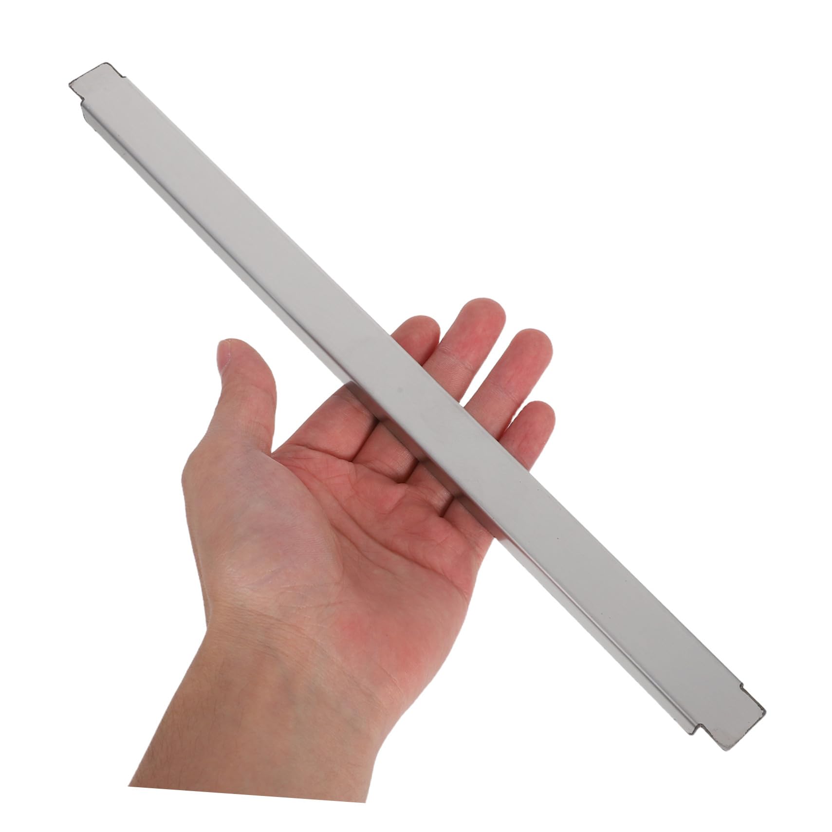 Toyvian 8 Pièces Barre Adaptateur Acier Inoxydable Longue pour Table de Service Alimentaire Séparateur Métallique Stable et Réutilisable pour Restauration et Traiteur