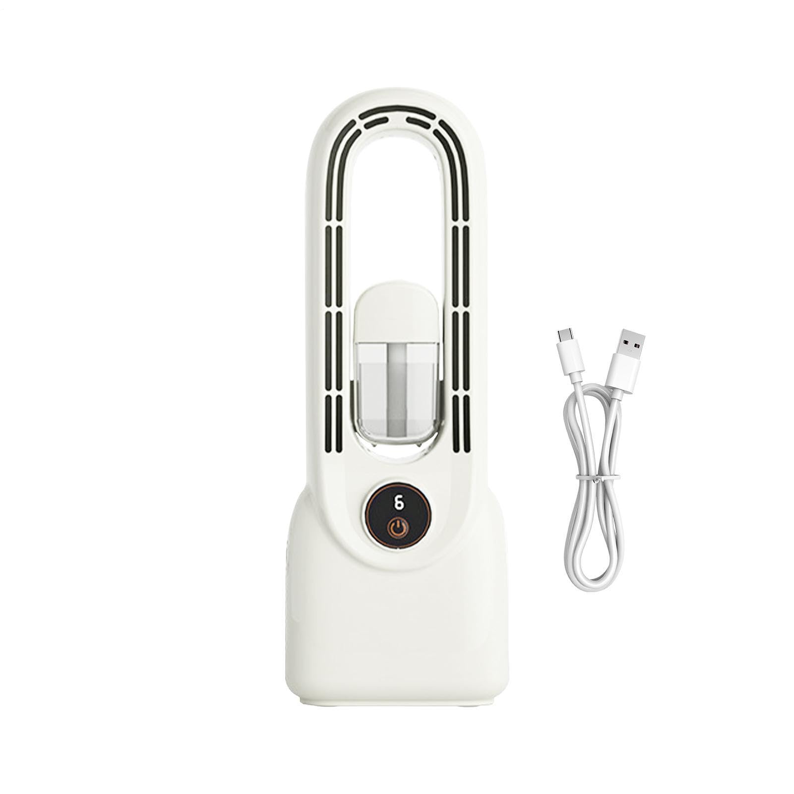 Ventilateur sans pales silencieux portable brumisateur recharge Type-C