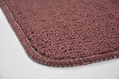 Stair Treads Indoor Skid Slip Resistant Rubber Backing Carpet Tread Machine Washable Neuster 8 ½ Inch X 30 Inch (Set Of 13, Burgundy Brown) #TOP7