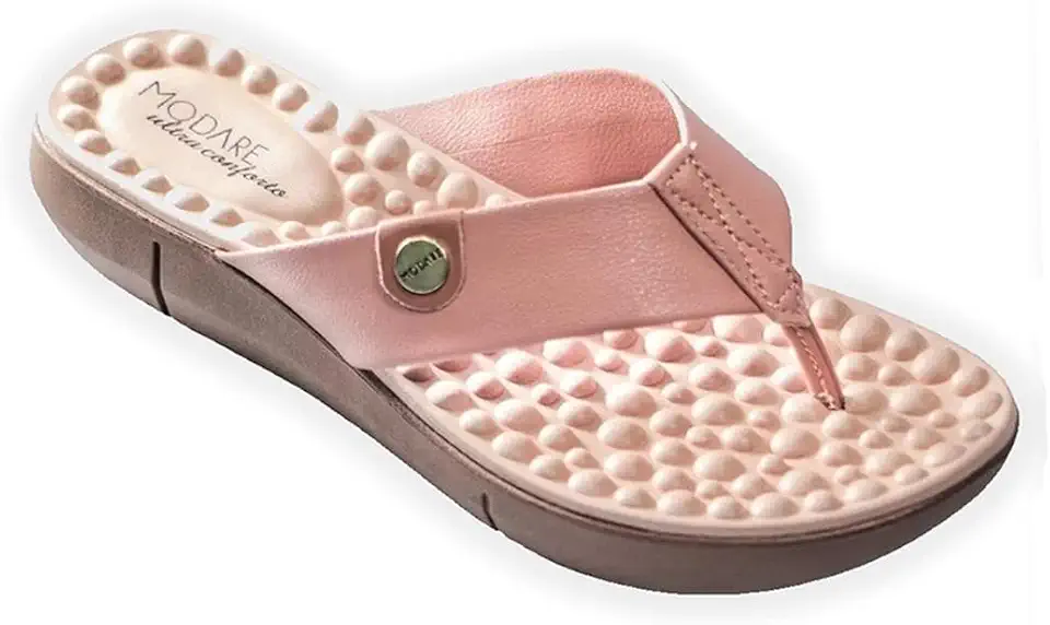 Chinelo Ortopédico Modare Feminino Esporão Massageador Macio