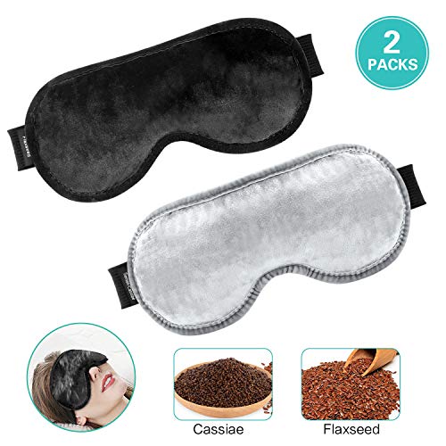 Heated Eye Mask For Dry Eyes Hot Moist Compress Eye Mask Microwaveable For