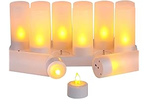 EXPOWER's Amazing Rechargeable Tea Lights: Flickering LED Magic