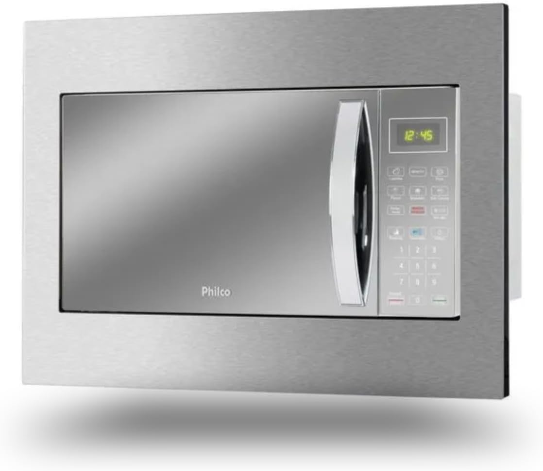 Microondas Embutir 28L Inox Limpa Fácil 220V