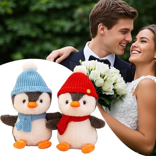Peluche pingouin Teksome pour calmer les pleurs de bébé au coucher