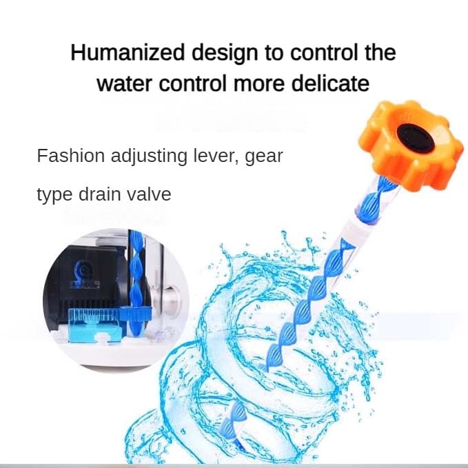 Écumoire protéinée, débit 39 W 2900 l/h, séparateur de protéines, réservoir de collecte d'eau, écumeur de protéines, azote, pour aquariums d'eau salée