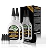 CAMALEAO Thick Super CA Glue for Metal, Ceramic, Glass, Wood, 4.6 oz Super Control Cyanoacrylate Glue, 2610 PSI Strength Instant Adhesive for Large Gap, Archery Fletching, Carpentry, Precision Bonding