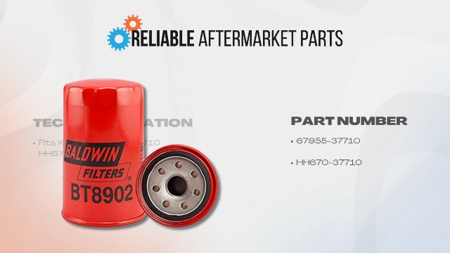 Amazon.com: Hydraulic Spin-On Filter Fits Kubota 67955-37710 HH670