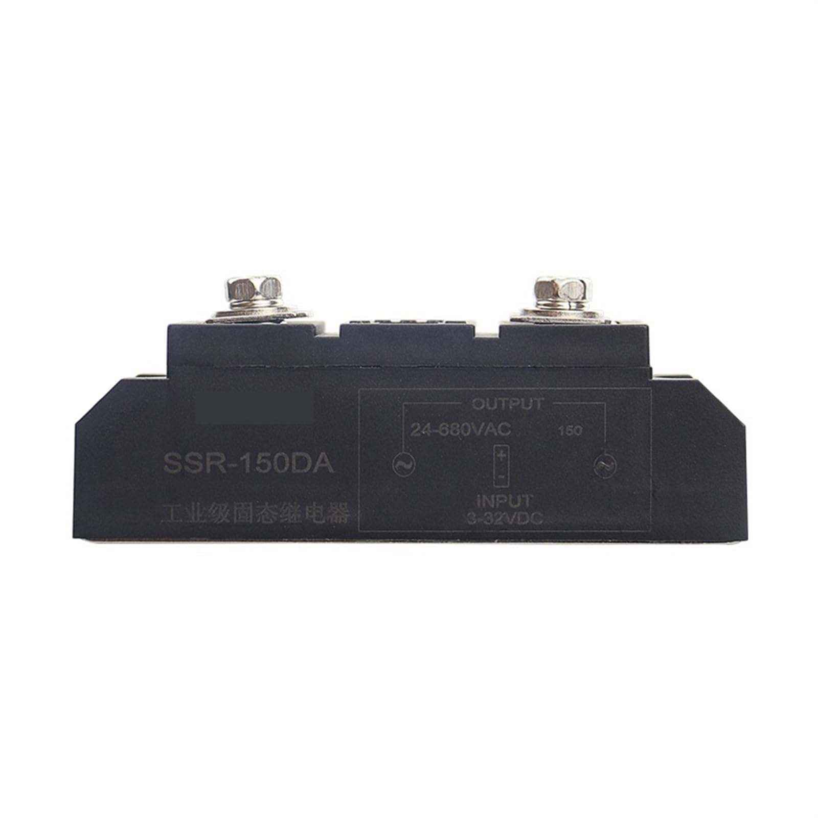 Module Relais à Semi-conducteurs SSR commutateur statique 200A entrée 3-32vdc sortie 24-680vac