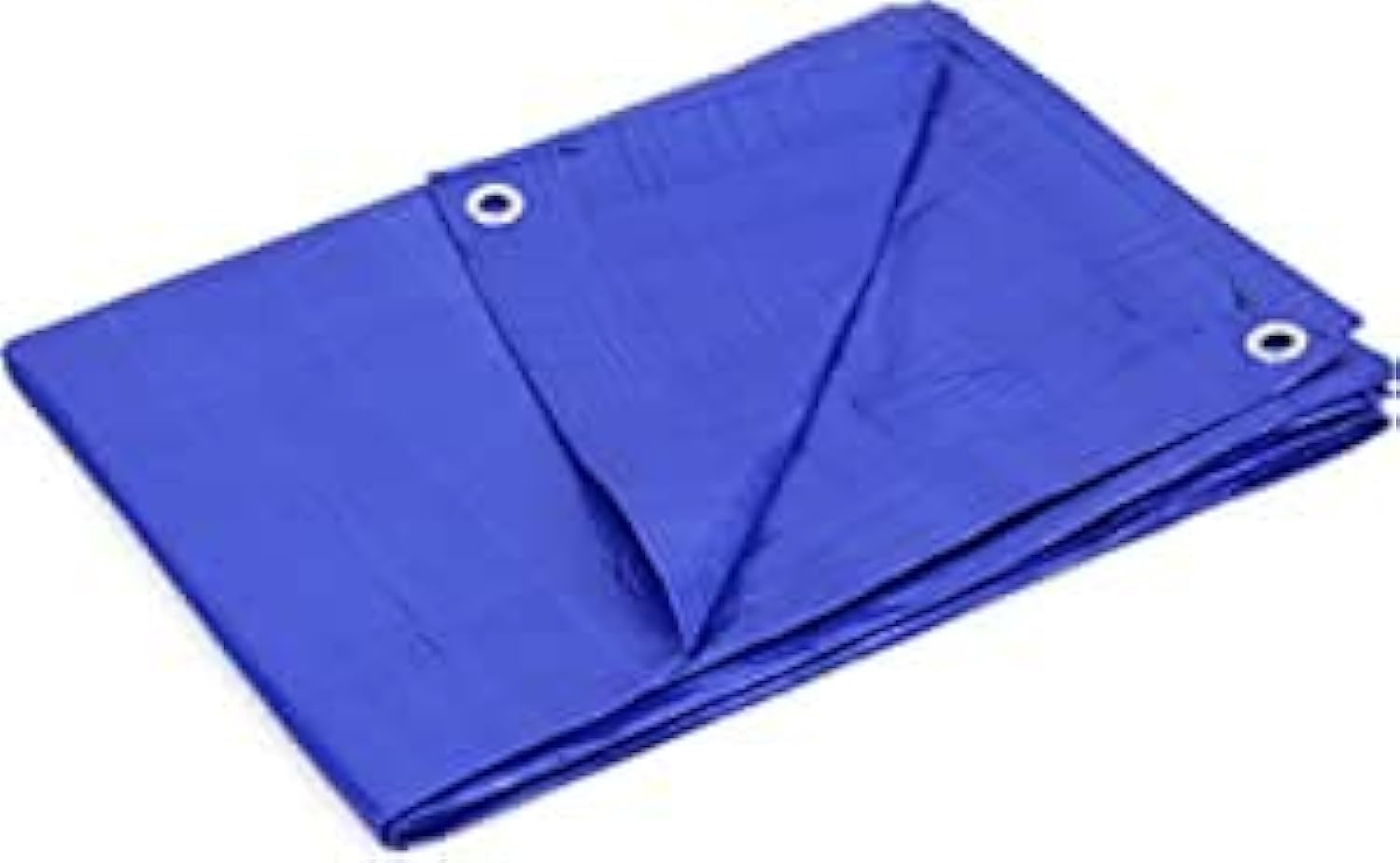 AQSON Waterproof Ground Cover Sheet Tarpaulin 12X12 Polytarp Blue Colour