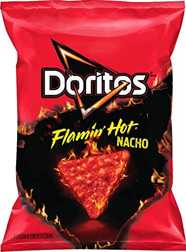 FLAMIN' HOT® Nacho Flavored Tortilla Chips, 1.75 ounce (Pack of