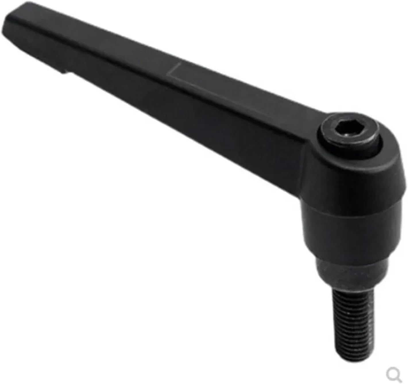1-3PCS M4 M5 M6 M8 M10 M12 M16 Black Clamping Handle Screw Lever Adjustable Handle Locking External Male Thread Knob(M12X70 1pc)