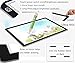 A4 Ultra-Thin Portable LED tracing Light Box Dimmable Brightness LED Art Tracing Pad for Artist Drawing Sketching Animation Stencilling and 5d Diamond Painting (Black, A4)