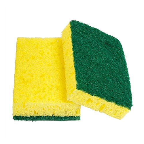 García de Pou 360 Unités - Éponges avec Fibre Abrasive Super 96 11 x 7 x 2,5 cm Vert Fibre