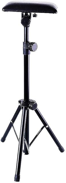 Tattoo Armrest,New Star Tattoo Foldable Sponge Pad Arm Leg Rest Stand Tripod with Adjustable Height for Tattoo Supplies PVC Leather Stands Chair Stand Tattoo Armrest Armrest for Tattoo Arm Rest