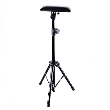 Tattoo Armrest New Star Tattoo Foldable Sponge Pad Arm Leg Rest Stand Tripod With Adjustable Height For Tattoo Supplies Pvc Leather Stands Chair Stand Tattoo Armrest For Tattoo Armrest Amazon De Beauty
