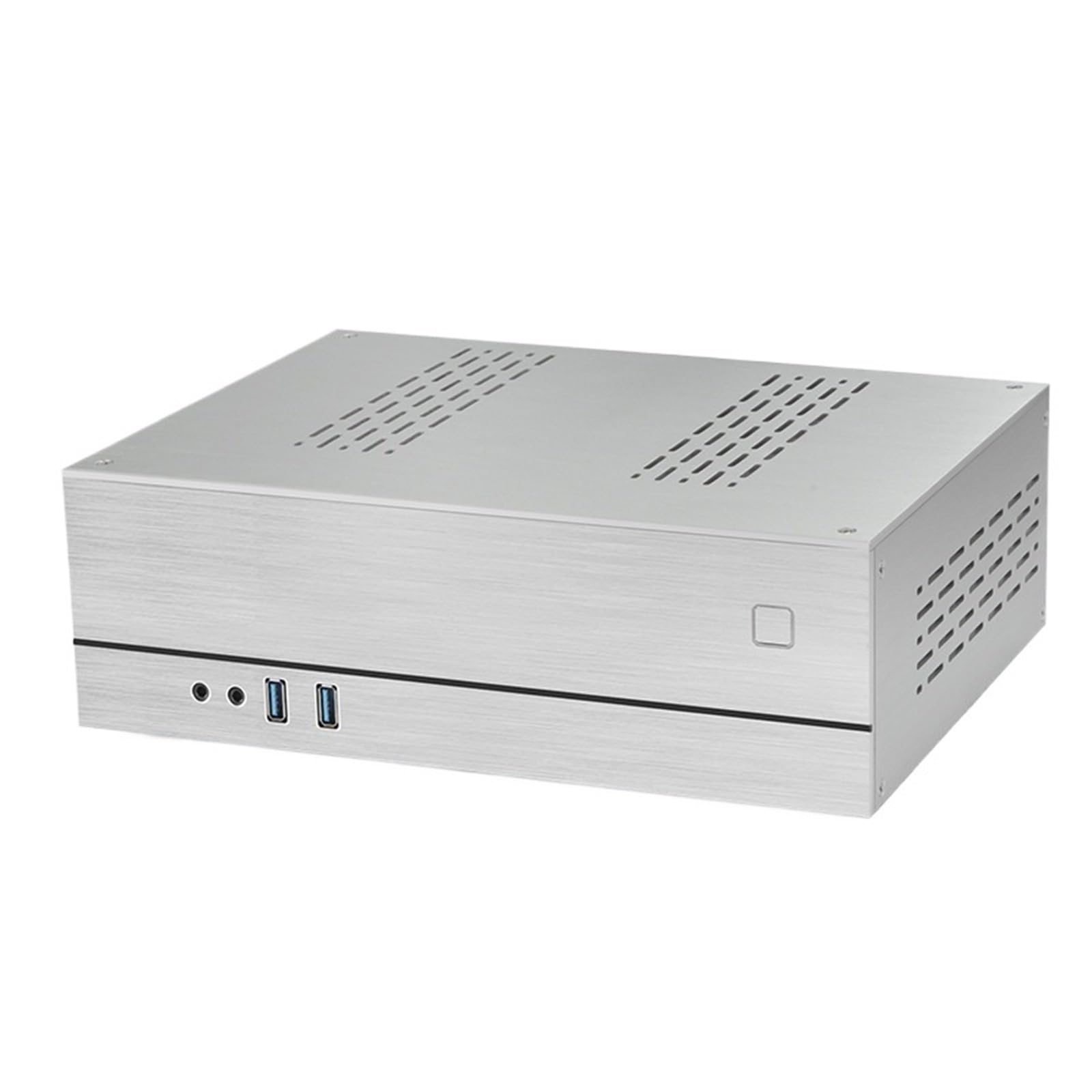Amazon.co.jp: Mini-ITX Flex ATX アルミニウム HTPC シャーシ - 横型