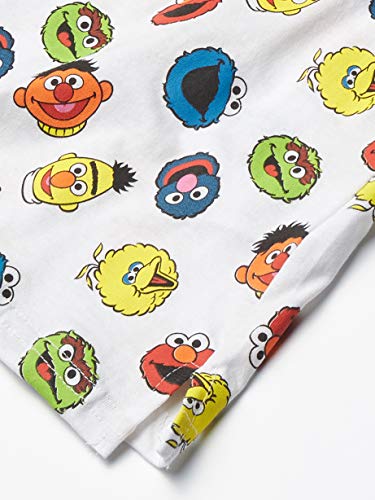 Sesame Street Boys’ Half Button Shirt For Infant And Toddler – White #TOP2